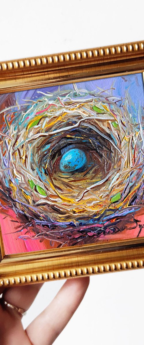 Bird nest by Nataly Derevyanko
