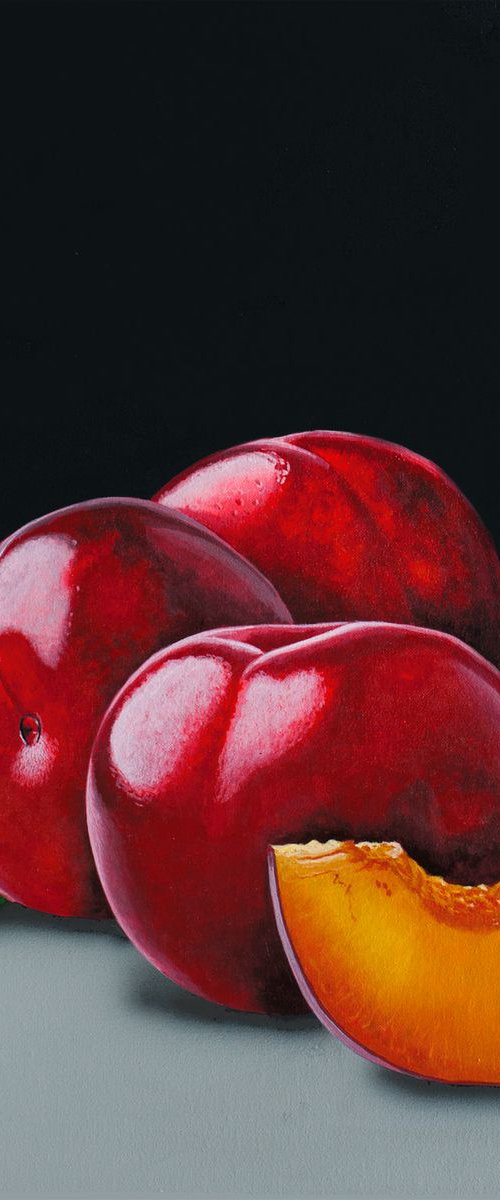 Nectarines by Dietrich Moravec