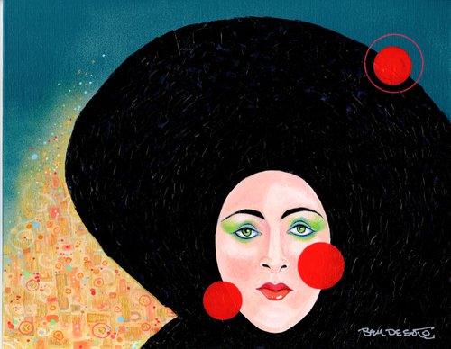 Lady in Black Hat by Ben De Soto