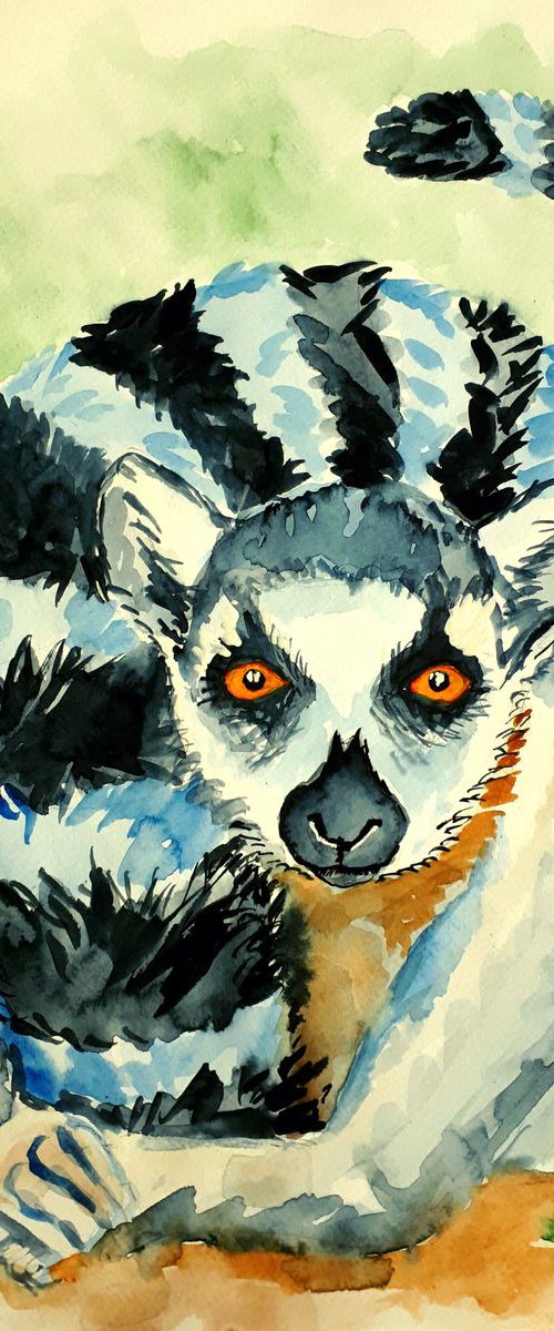 "Lemur" by Marily Valkijainen