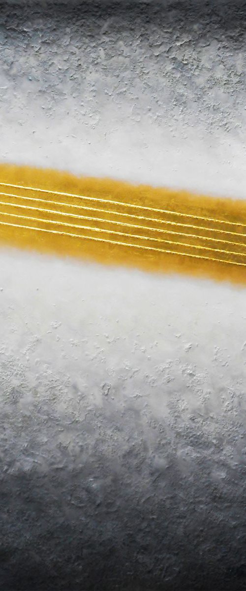 With Gold Stripes by Waldemar Kaliczak
