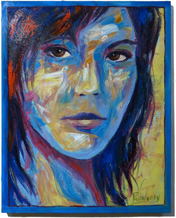 Original Oil Painting Female