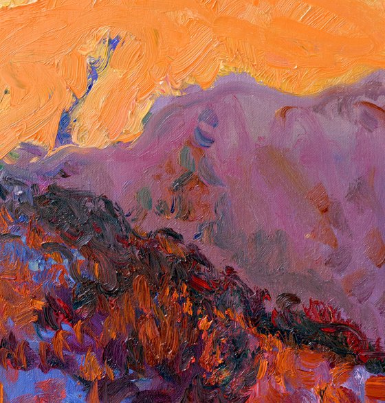 Evening, Desert