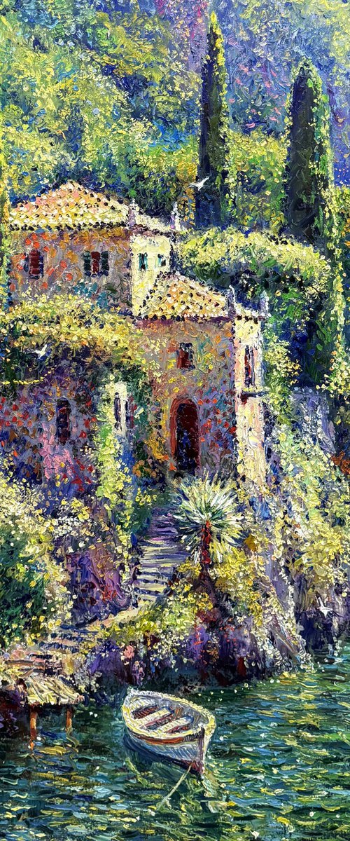 “Emerald harbor of happiness” by Andrii Chebotaru