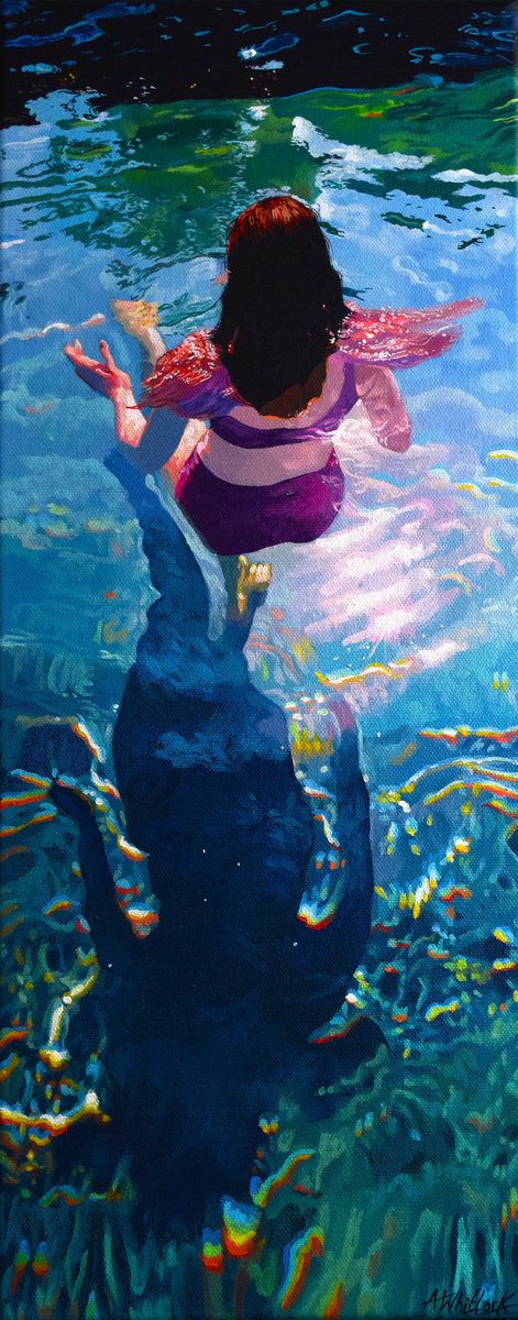 Glint By Abi Whitlock, 8 X 20, Artwork For Sale On Artfinder