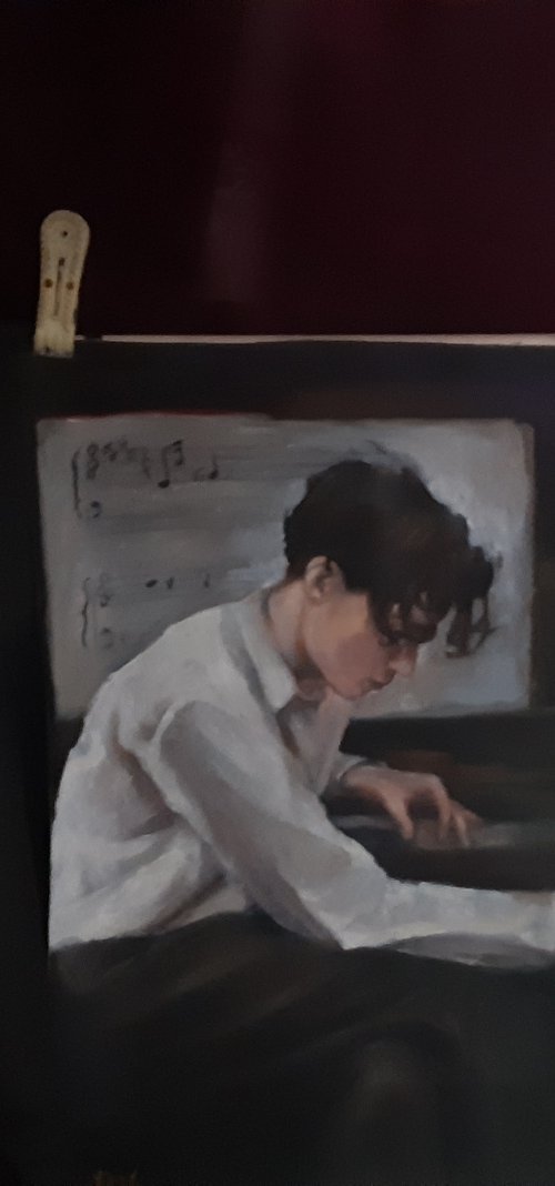 (Glenn Gould) pianist by Viktória Déri