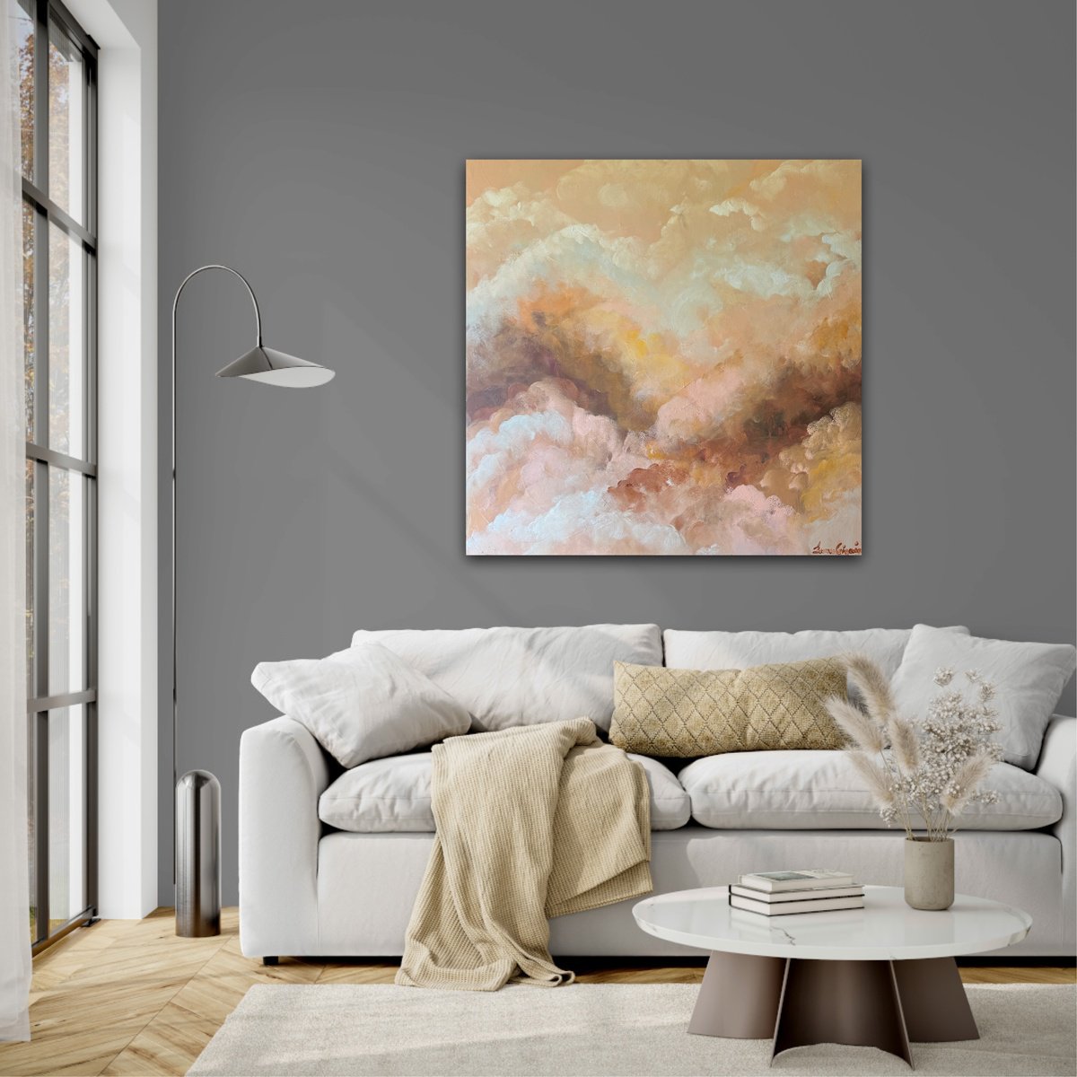 Warm Glow By Ivana Gigovic, 35 X 35, Artwork For Sale On Artfinder