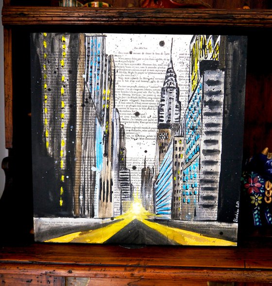 Urban Road line - READY TO HANG -  HOME - Gift
