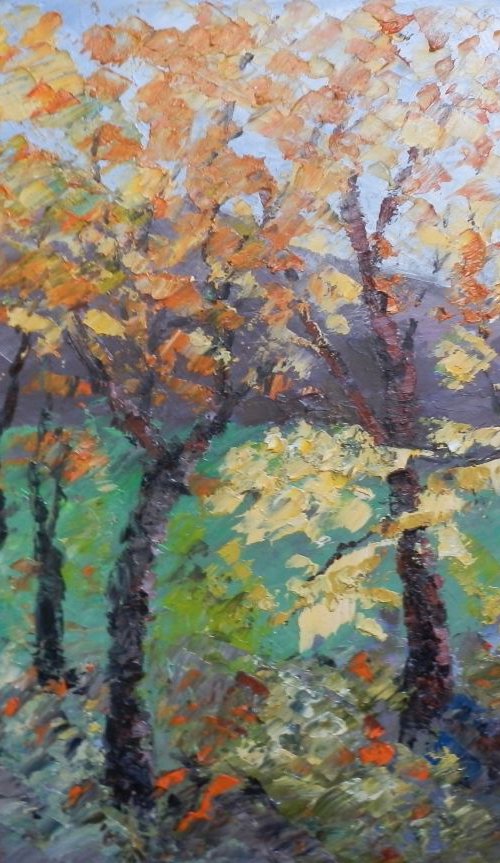 Autumn coloured by Maria Karalyos