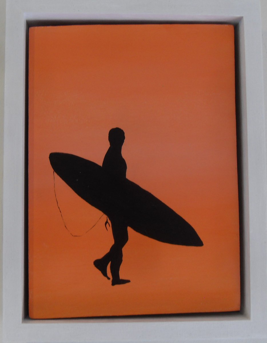 Sunset Surfer I by Kenny Grogan