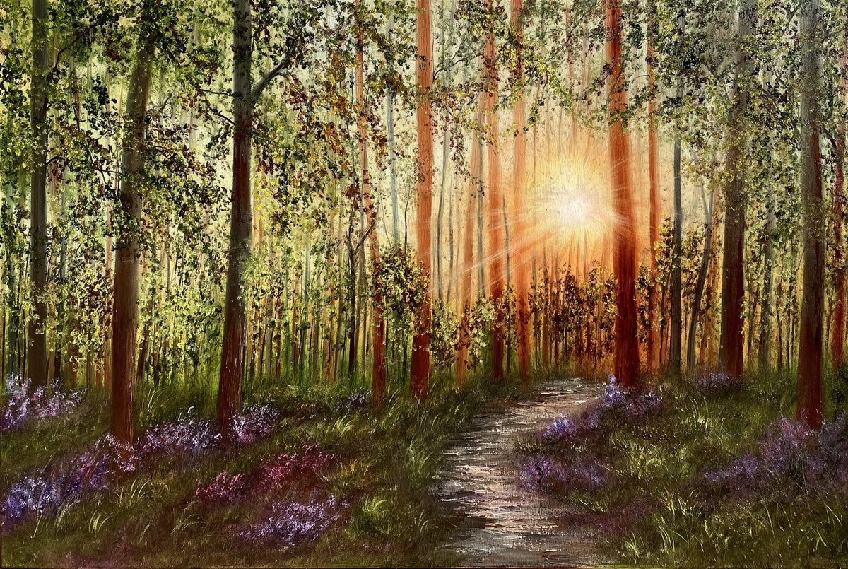 Sunny Forest by Tanja Frost
