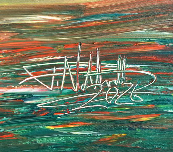 Romantic Evening Landscape A 2