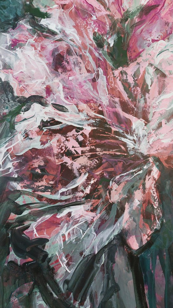 "Spring blossom" . Diptych