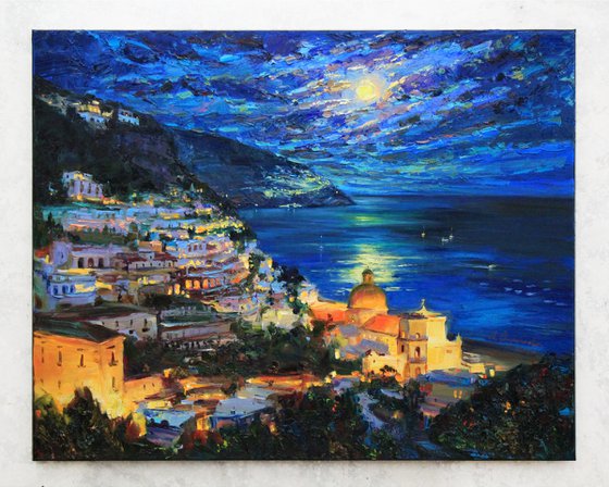 Night Amalfi Coast Italy