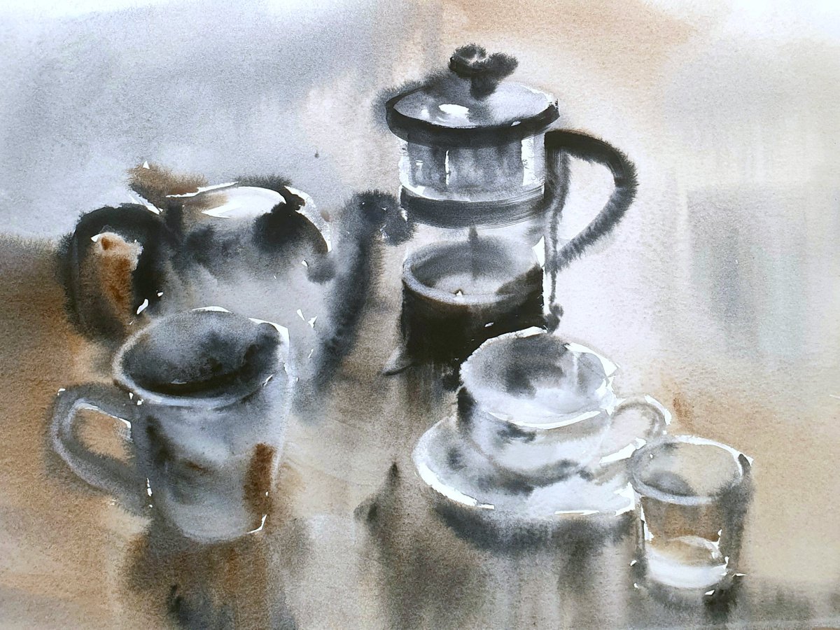 Looking forward to Sunday breakfast. Tea or Coffee? 2nd edition by Elena Genkin