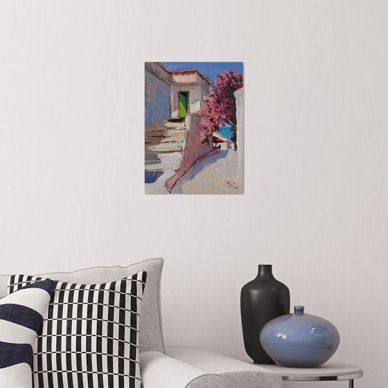 Village in Greek Islands