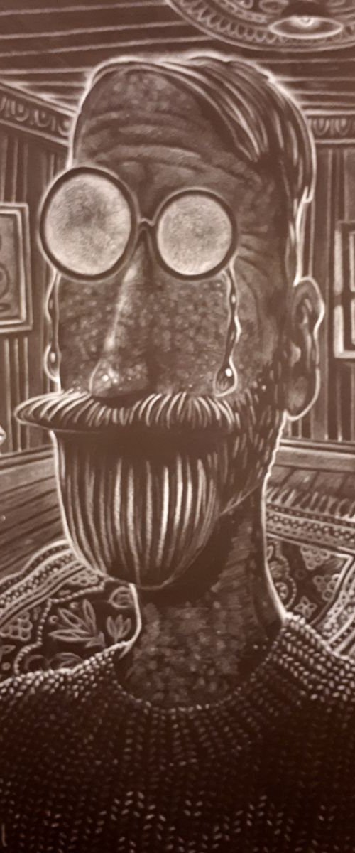 Man crying like a wee boy. by Rory Mitchell