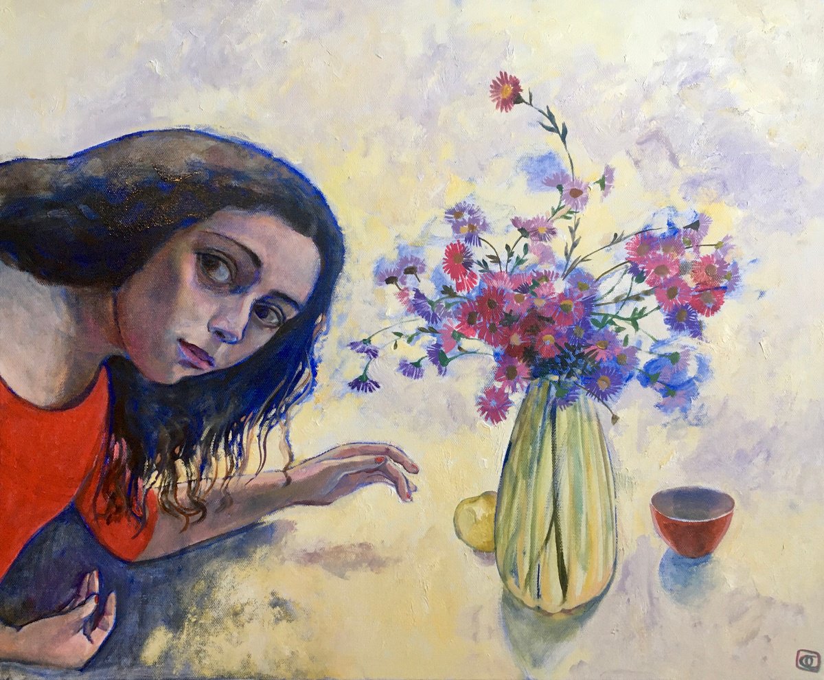 Portrait of Nora by OLYA HUNYADI