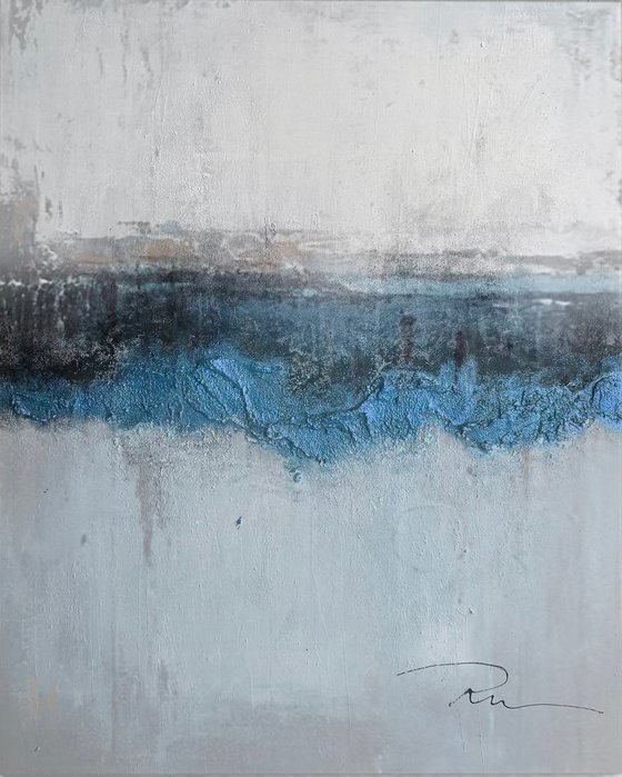 Abstract Blue