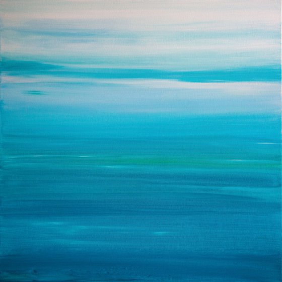 Message from the Sea - 90x90 cm