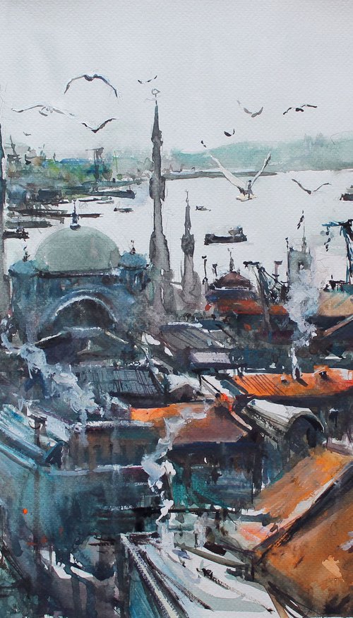 Istanbul Port by Maximilian Damico