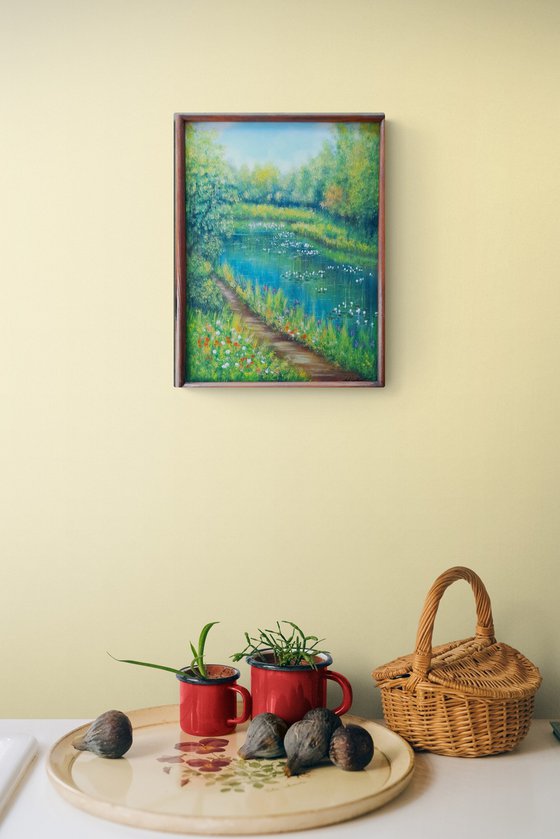 Water lily pond 2