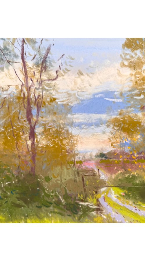 Autumn in West Lothian, Scotland by Natalie Bird