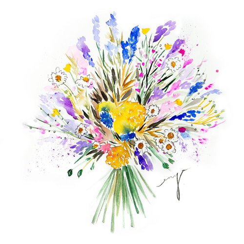 Meadow Bouquet by Enya Todd