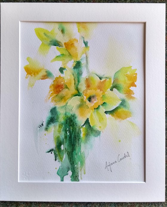 Bunch of daffodils