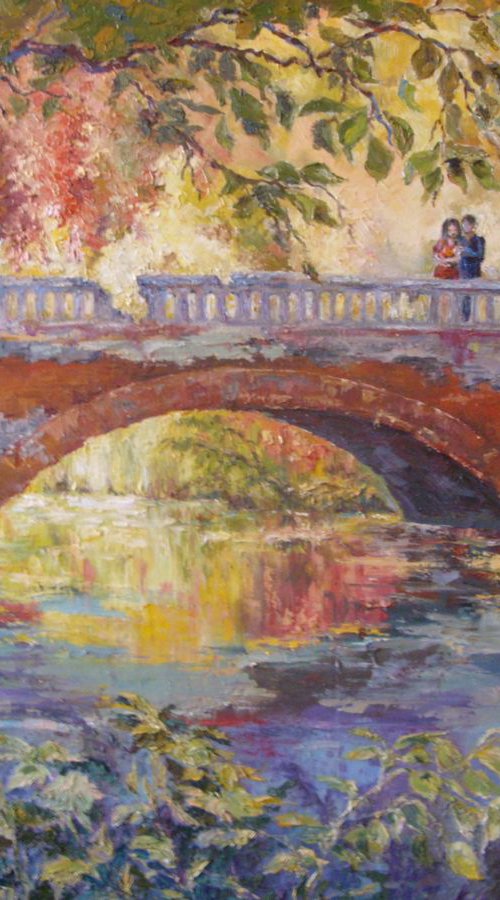 Autumn in the Sharovka by Liubov Ponomarova