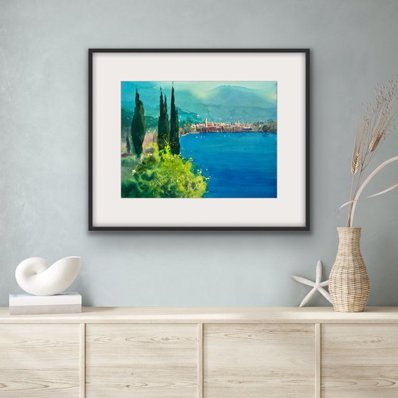 Calm Waves of Lake Garda