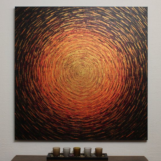 Vast Orange-Purple Radiance