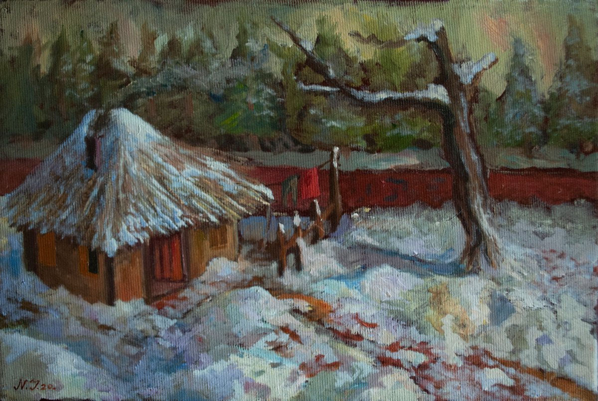 After The Blizzard By Nikola Ivanovic, 12 X 8, Artwork For Sale On Artfinder