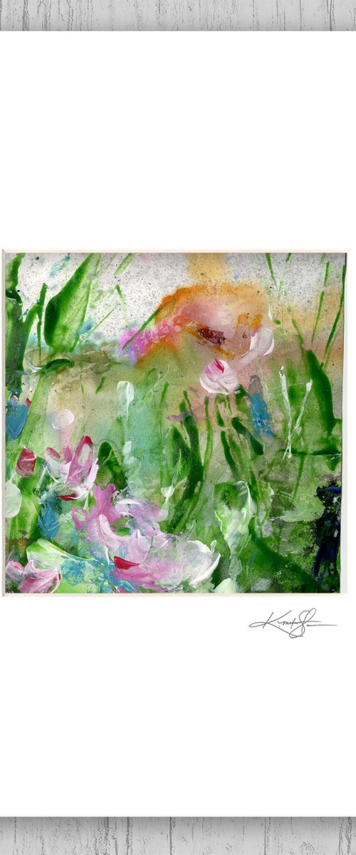 Meadow Dreams 34 - Flower Painting by Kathy Morton Stanion by Kathy Morton Stanion