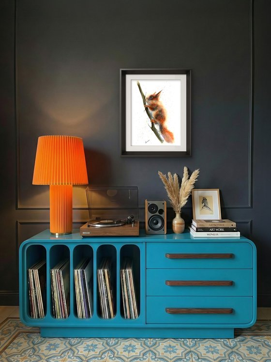 Squirrel on the tree