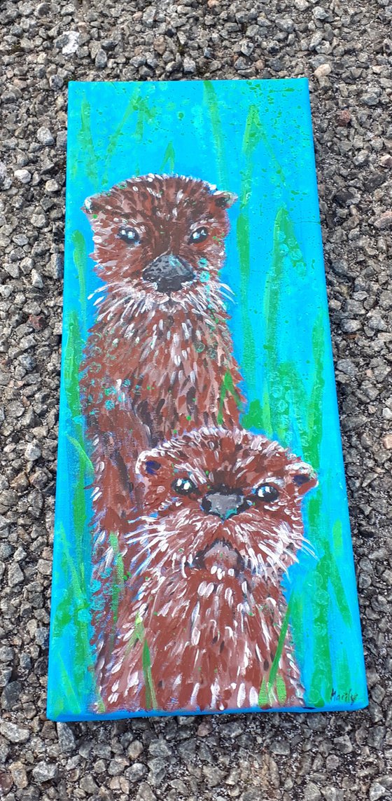 "Otter couple"