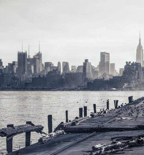 Hoboken Pier by Nick Psomiadis