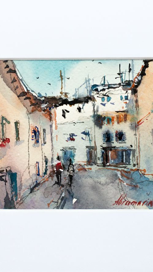 Streets of Avignon by Marina Abramova