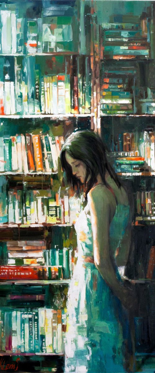 Young life against the backdrop of worlds by Alexandr Klemens