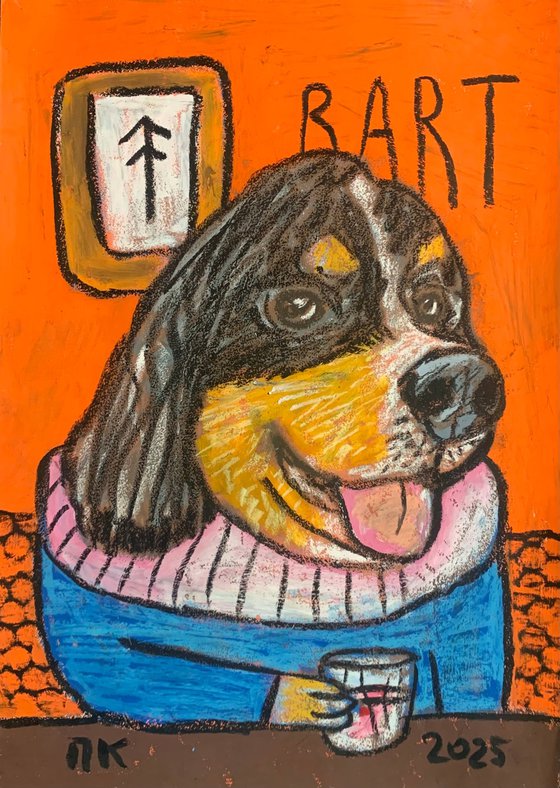 Drinking dog #151