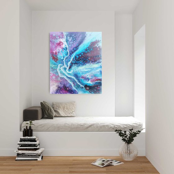 Hekate (goddess of magic), 120x100cm Original Abstract Painting