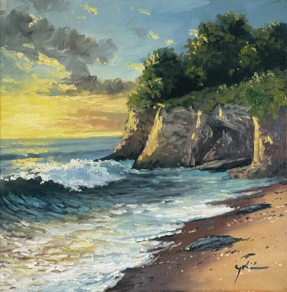 Coastal Sunset Glow