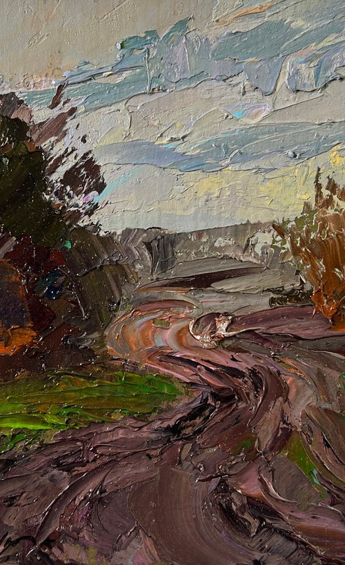 Road to the Autumn Forest by Boris Serdyuk