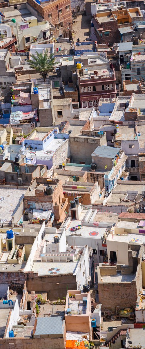 The Blue City V by Serge Horta