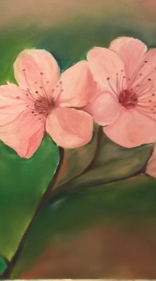 Peach blossom by Timea  Valsami