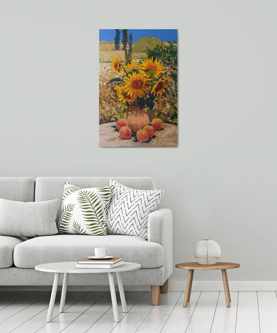 Sunflowers. Summer