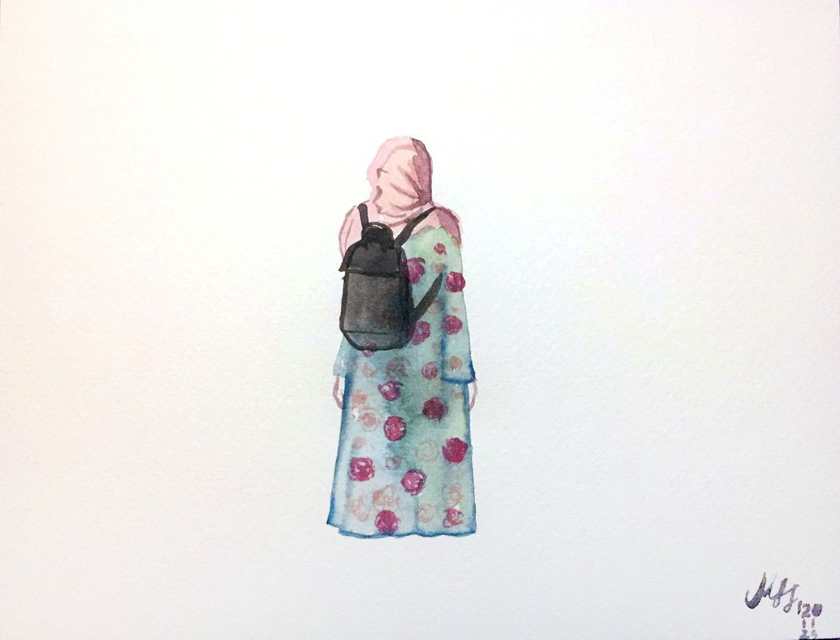 Lady in roses by Szabrina Maharita