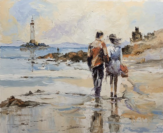 Lighthouse. Coastal Stroll.