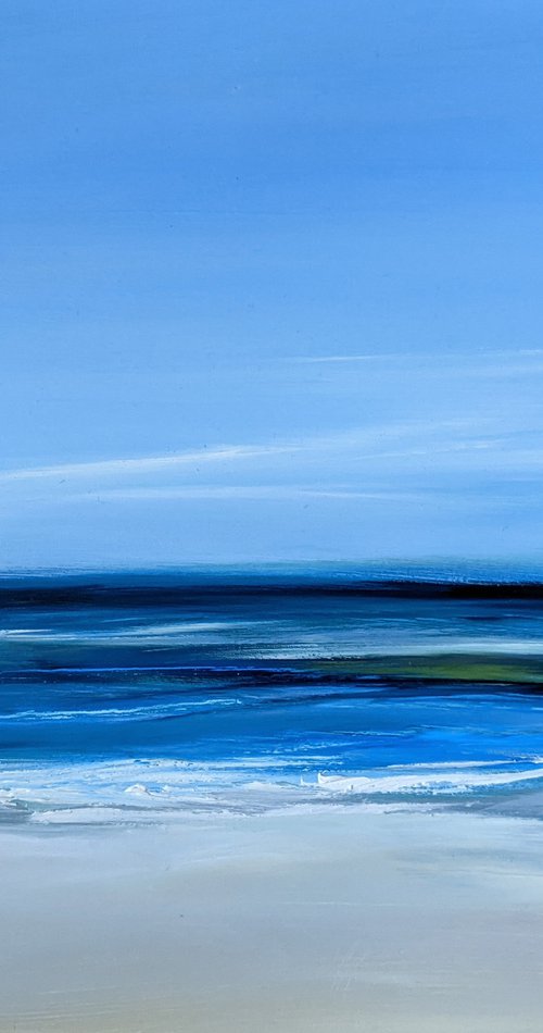 Blue sea by Jo Earl