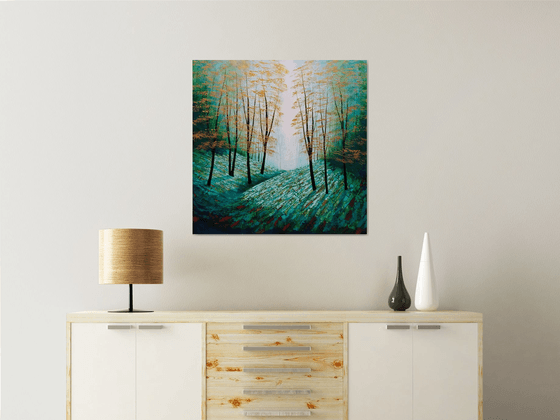 Edge of Stillness Forest Light